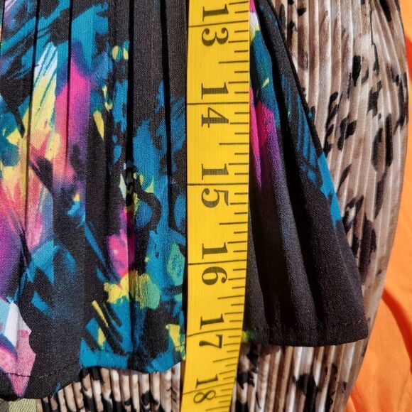 Multi Colored Button Down Blouse - Picture 12 of 12